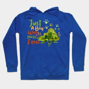 Just A Boy Who Loves Frogs Hoodie